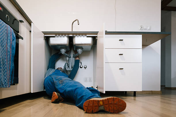Professional Plumbing technician working in Wilmore, PA